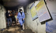 Число жертв при пожаре в больнице Багдада выросло до 82 человек