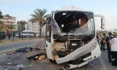В Турции перевернулся автобус с туристами, есть погибшие