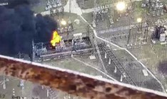 На Луганской ТЭС в Счастье из-за попадания снаряда горит трансформатор