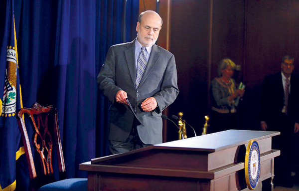 ФРС встревожена сворачиванием третьего раунда количественного смягчения