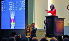 результаты первых торгов Кристиз в Шанхае