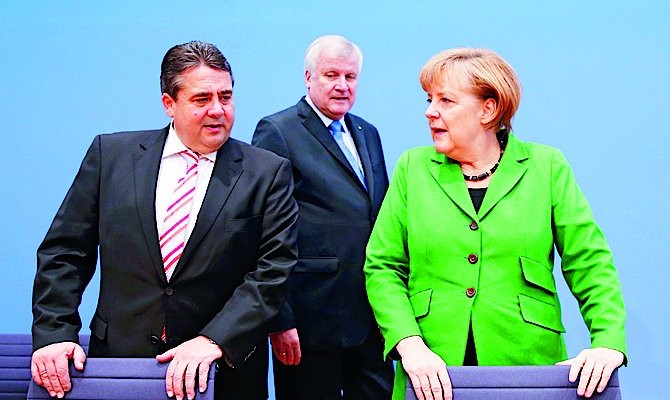 Меркель заключила соглашение о коалиции между правыми и левыми