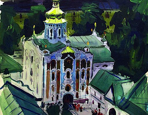 Художник и город