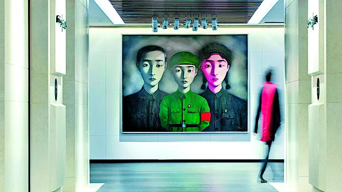 Западные аукционные дома Christie’s и Sotheby’s делают ставку на китайский контемпорари-арт