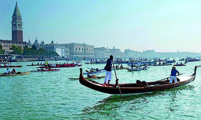 Венецианская гастрогребля