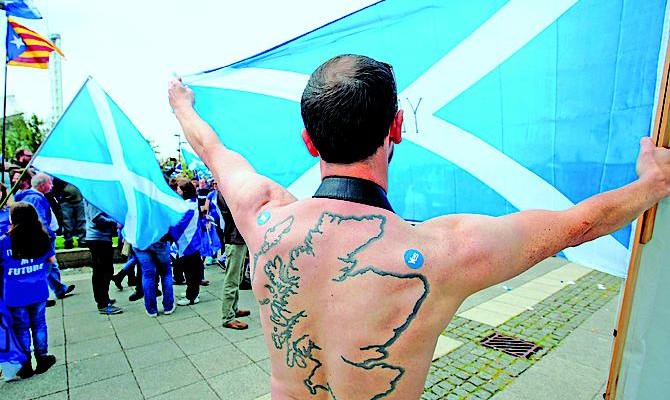 Шотландцы питают мечты европейских сепаратистов