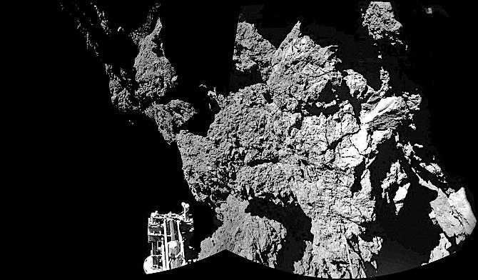 FT: Гигантский прорыв в науке: зонд опустился на комету