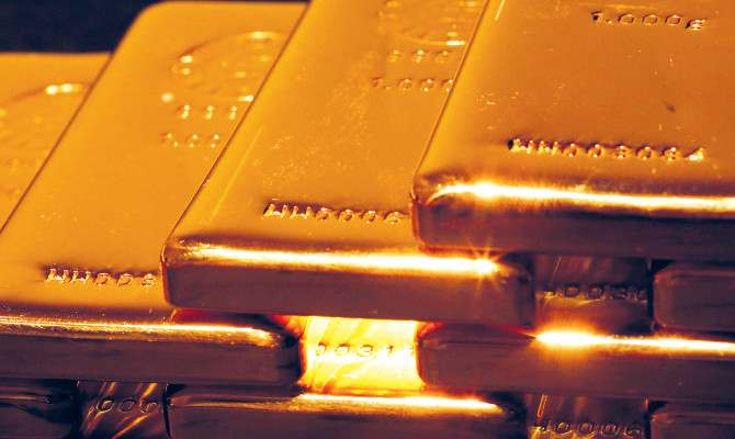 Нацбанк потерял $ 213 млн на обесценивании золотых резервов