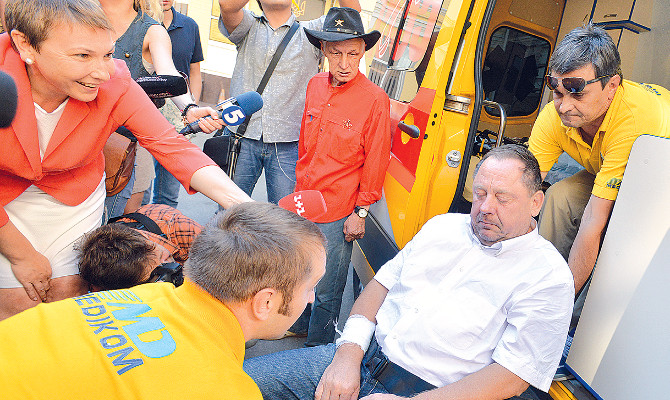 Суд отпустил Петра Мельника под честное слово