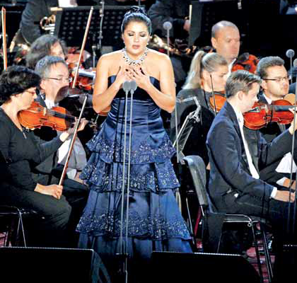 Концерт звезды мировой оперы Анны Нетребко в рамках Зальцбургского фестиваля