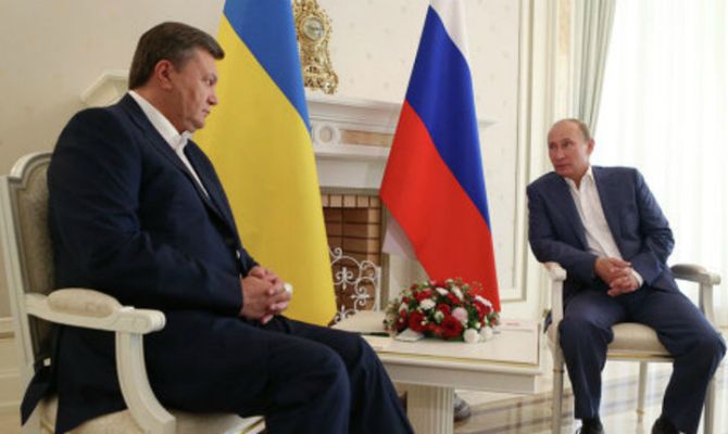 Путин и Янукович обсудили ситуацию на таможне