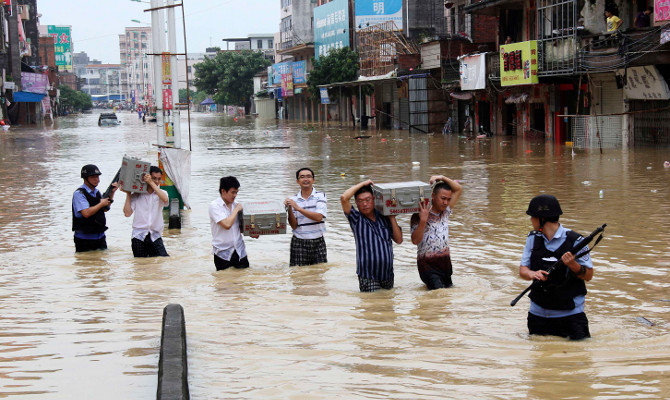 Ущерб от потопов на Земле превысит $1 триллион к 2050 г.