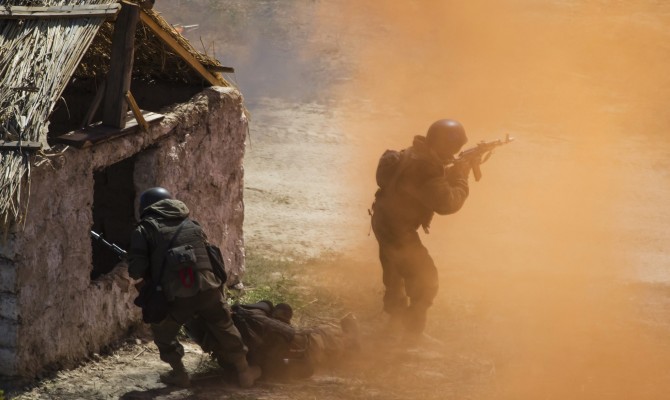 Миротворческие учения «Степной орел — 2013» в Казахстане