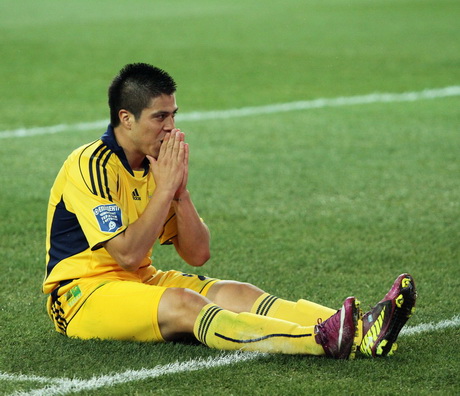 Нападающий «Металлиста» Кристальдо уходит из команды