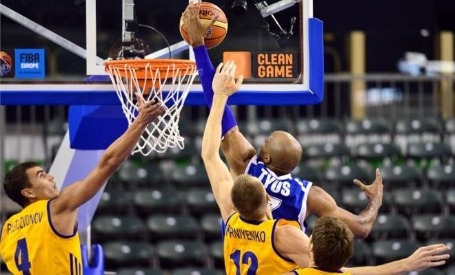 Сборная Украины заняла шестое место на Евробаскете