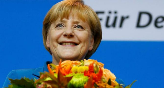 После победы на выборах Меркель начинает поиск партнера по коалиции