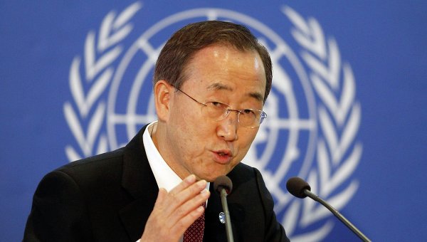 Глава ООН призвал уничтожить химоружие в Сирии