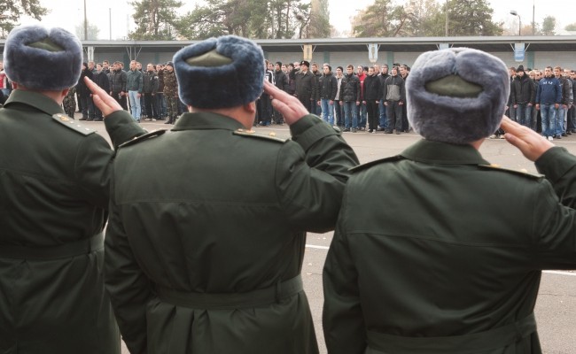 В Украине стартовал последний призыв в армию