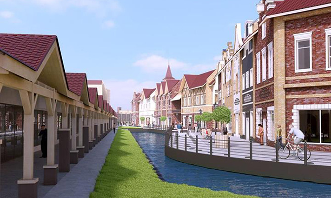 В столице открывают ТЦ с аэротрубами для заманивания покупателей