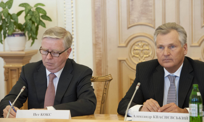 Ассоциация с ЕС зависит от решения миссии Кокса-Квасьневского