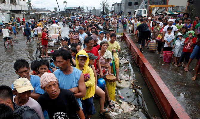 ООН выделила $25 млн пострадавшим от тайфуна филиппинцам