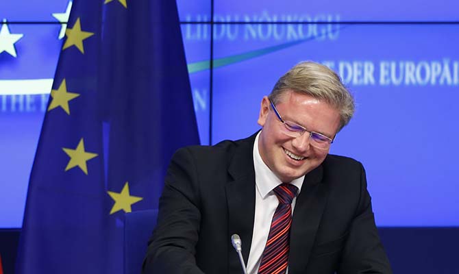 Фюле не исключает подписания Соглашения об ассоциации Украина-ЕС в Вильнюсе