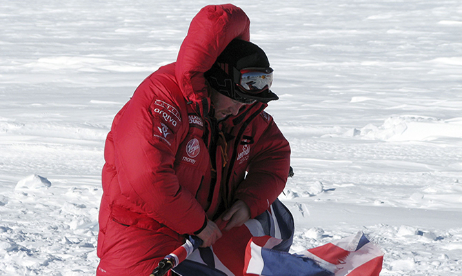 Британский принц Гарри покорил Южный полюс