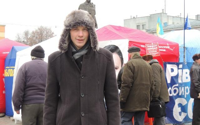В Ровно избили активиста Евромайдана