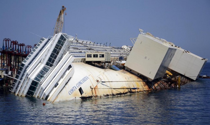 Турция может утилизировать затонувший лайнер Costa Concordia за $300 млн
