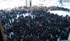 Протестующие митингуют у здания Волынской ОГА, глава облсовета Войтович уже подал в отставку