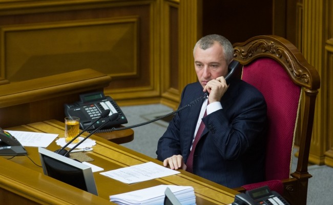 Первый вице-спикер Калетник подал в отставку