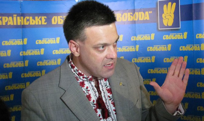 Тягнибок не исключает, что партия выдвинет его в президенты