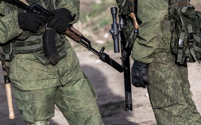 В Крыму обстреляли самолет пограничников