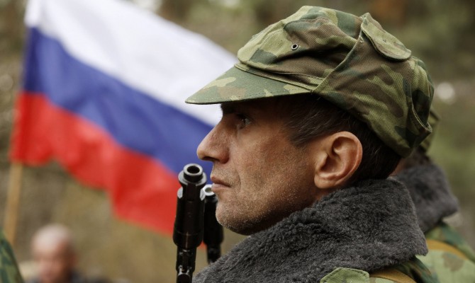 Над воинской частью в Бахчисарае подняли российский флаг