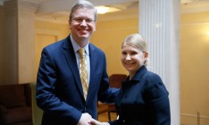 Фюле провел встречу с Тимошенко