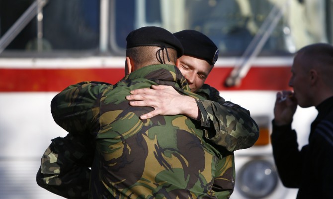 В Крыму освобождены все украинские офицеры