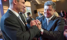 Порошенко подписал декларацию единства с партией Кличко