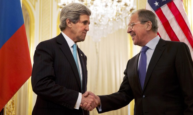 Россия и США будут искать точки соприкосновения по украинскому кризису, - Лавров