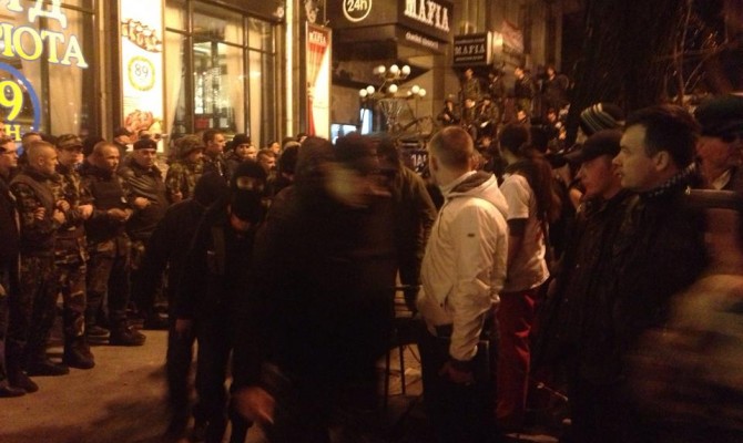 В Киеве боевик «Правого сектора» устроил перестрелку. Ранен замглавы КГГА Дубас