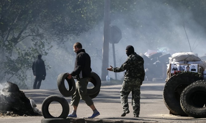 В Славянске силы Национальной самообороны приведены в боевую готовность