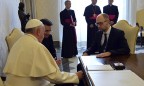 Яценюк в Риме встретился с Франциском I