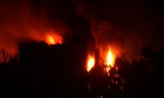 В Мариуполе горело здание горсовета