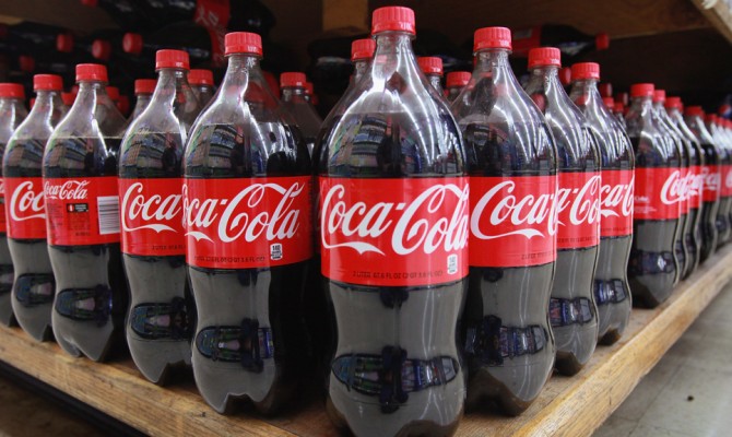 Продажи Coca-Cola в Украине сократились на 15%