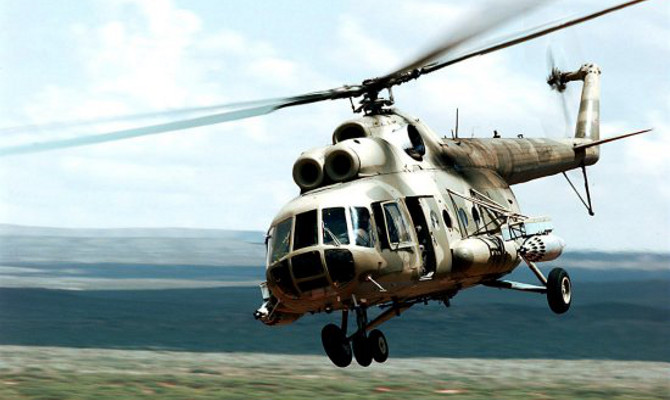 Украинские военные отбили вторжение российских вертолетов