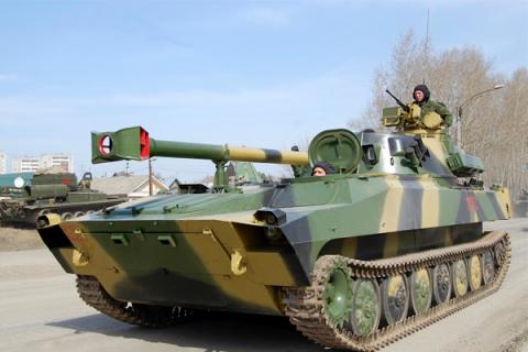 Украинские военные уничтожили артустановку «Нона», используемую ополченцами