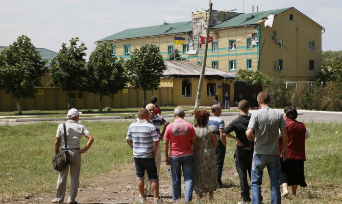 Славянск остался без водоснабжения