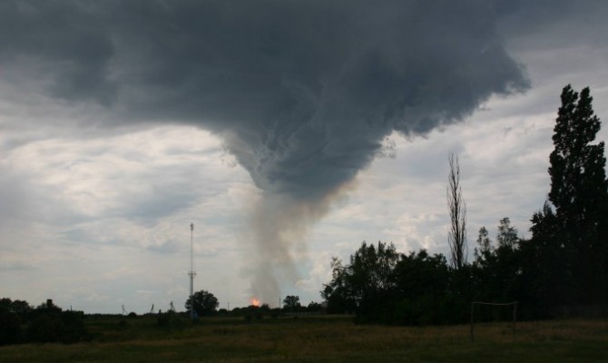 На газопроводе «Уренгой-Помары-Ужгород» произошел взрыв