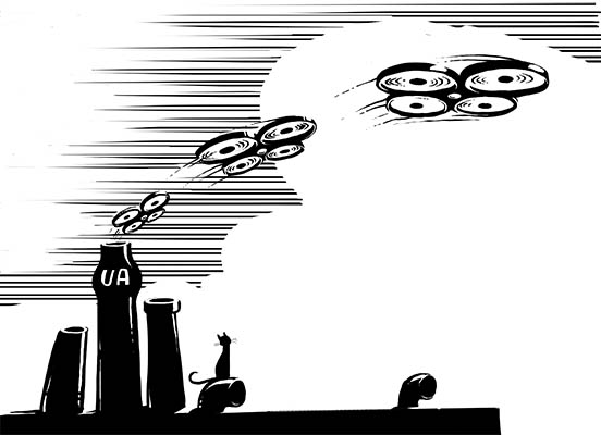 Украинцы учатся зарабатывать на мини‑беспилотниках