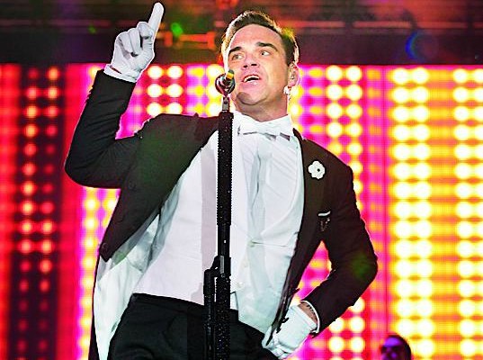 Робби Уильямс заканчивает европейскую часть турне серией концертов в Лондоне