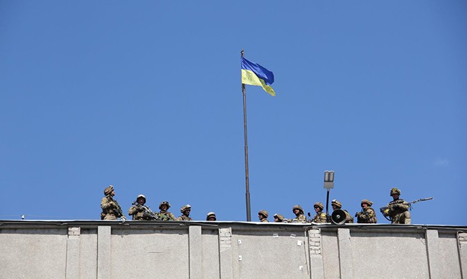СНБО: украинские военные освободили Дружковку и Константиновку